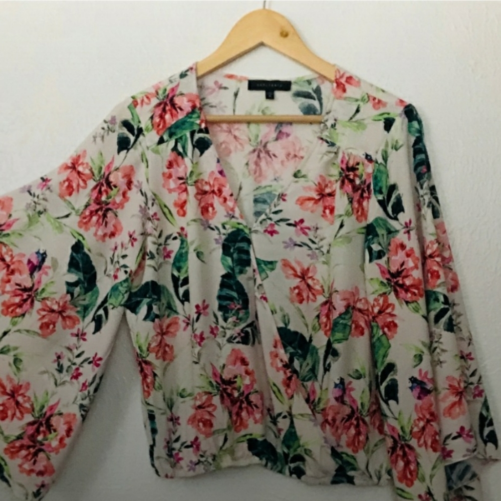 Beauty Sanctuary Bell Sleeve Blouse - Sz Medium